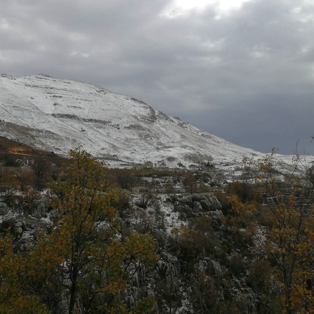 Fall...... travelawesome  exploretheglobe   worlderlust ... (Mount Sannine)