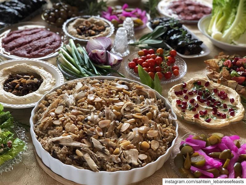Feast your eyes on this spread we put together for our special friends...