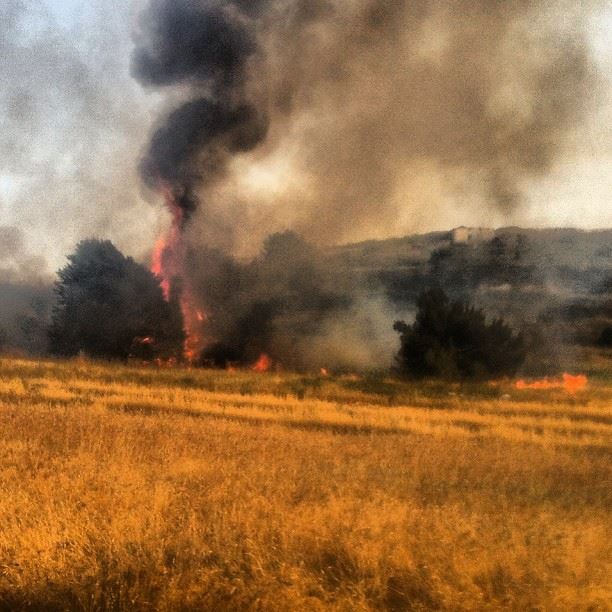 Fire in Yaroun today!