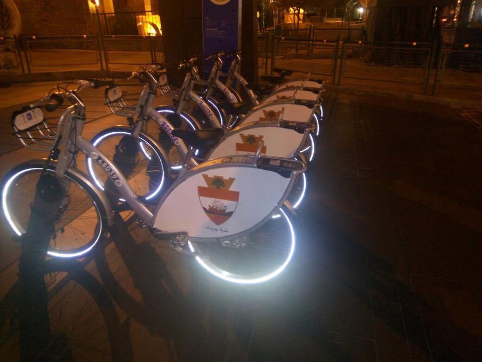 First Bike Sharing Station in Beirut (Beirut, Lebanon)