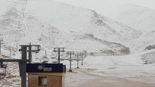 First Snow (Kfardebian, Kesrwan, Lebanon)