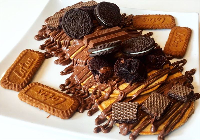 "Flat but a great personality" kind of pancakes 🍫.