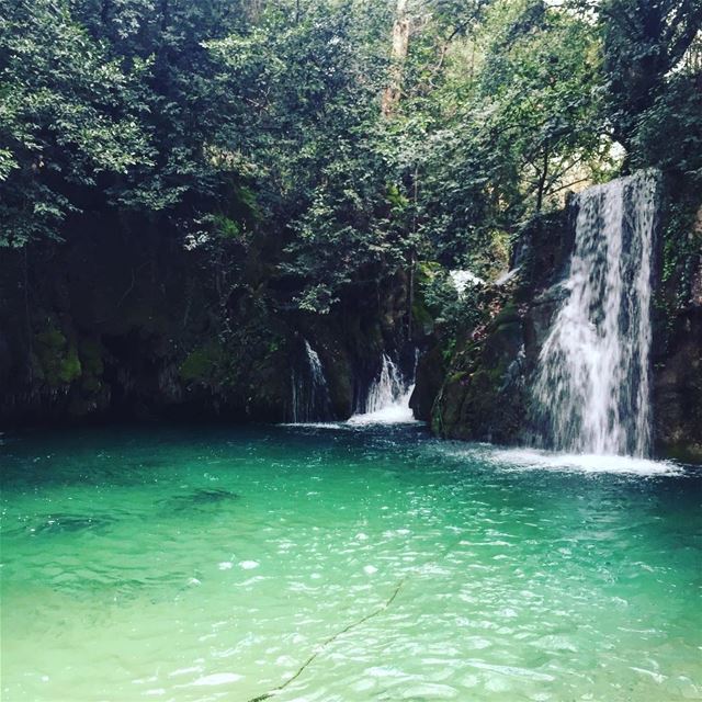 Follow the waterfalls ❤️  baakline  love  lebanon  lebanontimes ... (Baakline River)