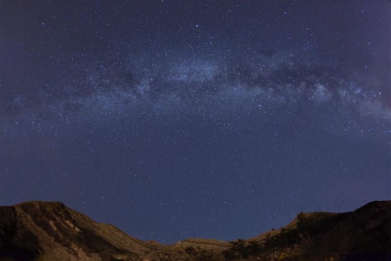 For one minute, walk outside, stand there, in silence, look up at the sky,... (Châtîne, Liban-Nord, Lebanon)