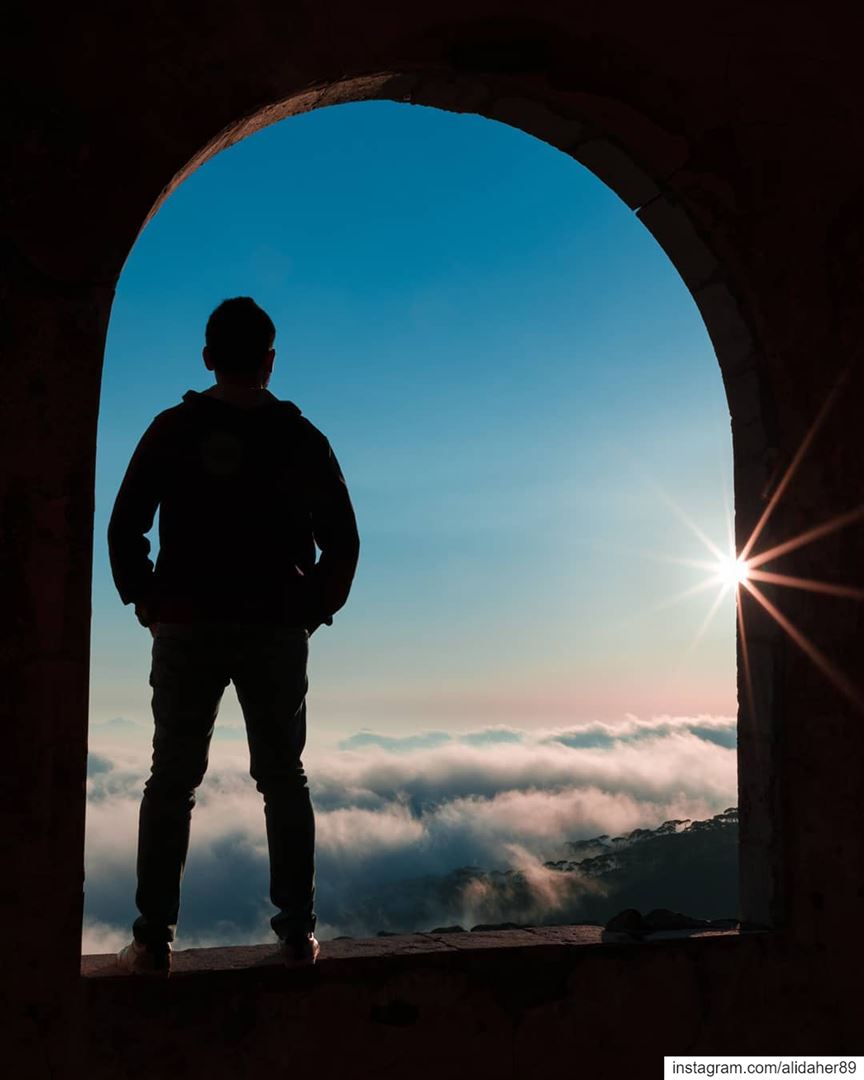 Frame with a view......... landscapephotography naturephotography... (Mount Lebanon Governorate)