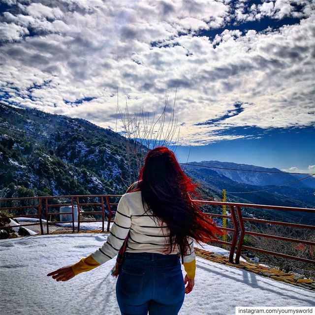 Freedom ❄️ (El Laklouk, Mont-Liban, Lebanon)