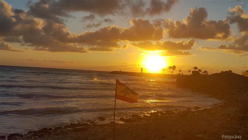 ~~~~~~~~~~~~~~~~~~~~~~~~~~ friday 13april sunsets lebanon🇱🇧  sunset... (Lebanon)
