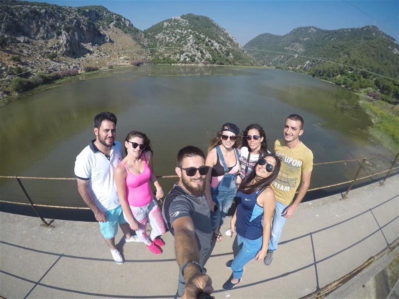  friends  view  lebanon  livelovelebanon  adventure  adventuretime  gopro ... (3youn el Samak)