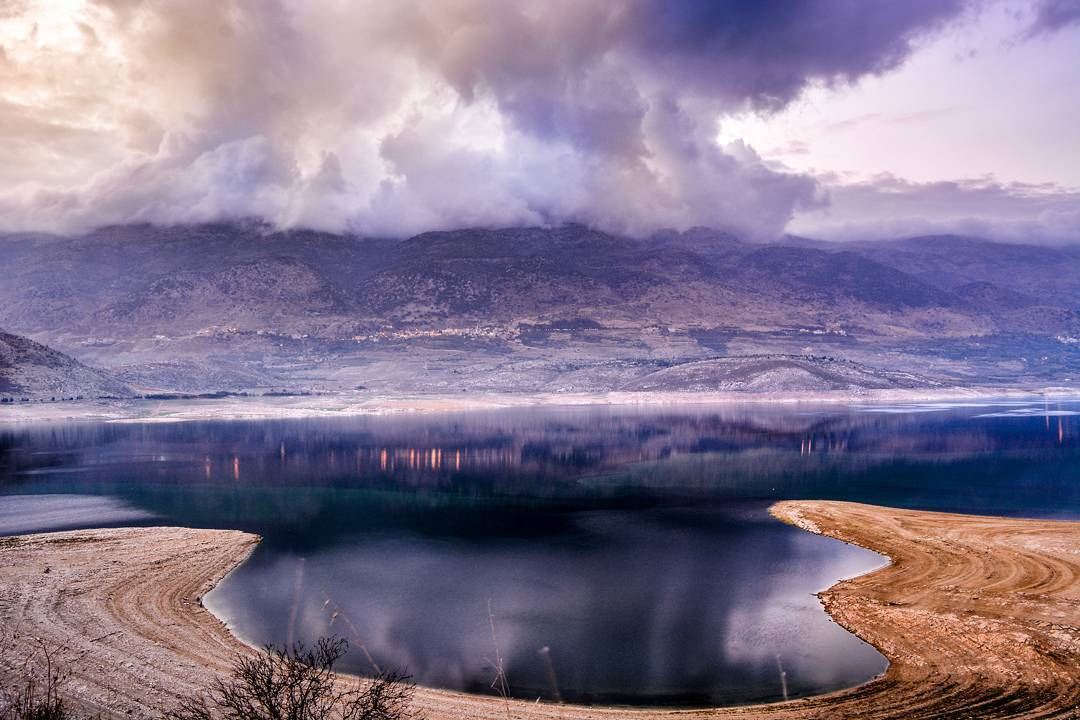 Good afternoon dear friends from Karouun,West Bekaa. Unfortunately water... (Karoun Lake)