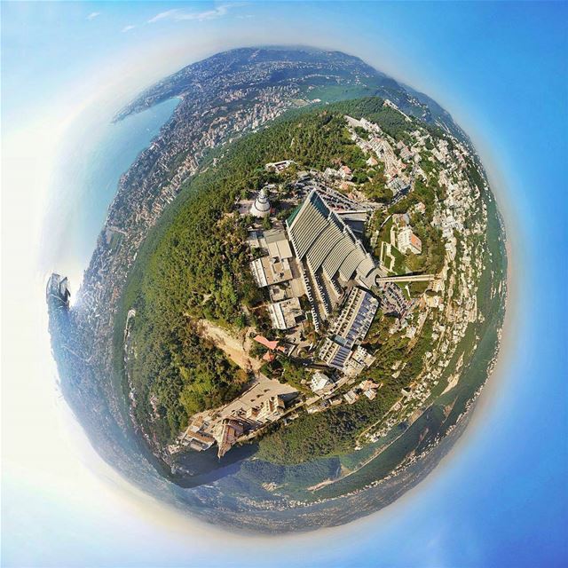 Good morning beautiful Lebanon🌞 Repost @livelovejounieh -  Little planet... (جونية - Jounieh)