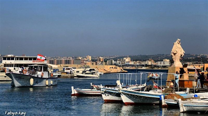 GOOD MORNING DEAR FOLLOWERS WITH THIS AMAZING VIEW :SOUR / LEBANON 🔹🔹🔹🔹 (Tyre, Lebanon)