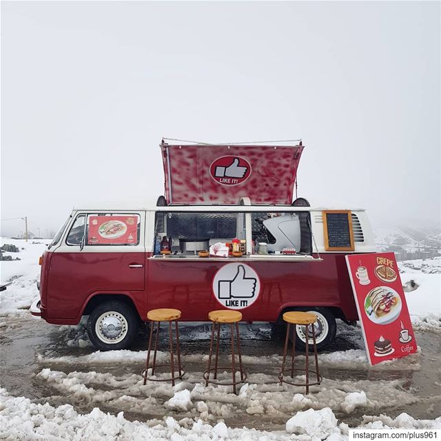 Good morning ☕🥐 (Faraya, Mont-Liban, Lebanon)