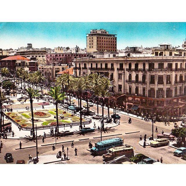 Good Morning From Beirut Martyrs Square In 1956 .