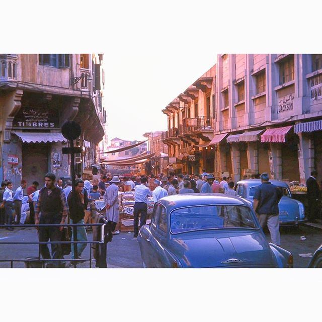 Good Morning From Beirut Near Rivoli Building In 1965 .