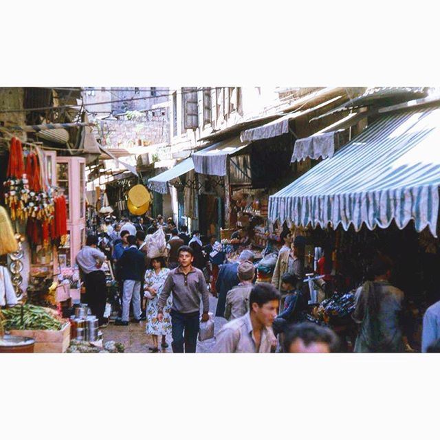 Good morning from Beirut Souks 1965 .