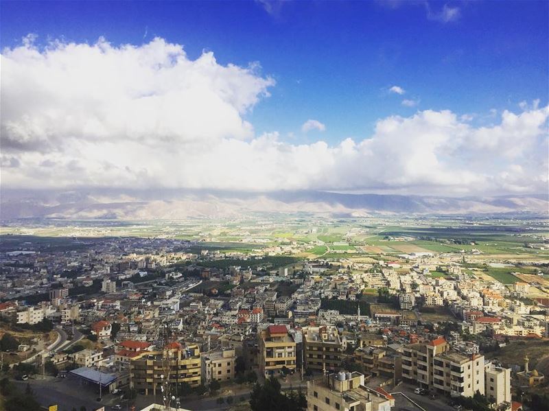 Good Morning from Zahle 😃صباح الخير من زحلة - عروس البقاعPhoto taken by... (Zahlé, Lebanon)