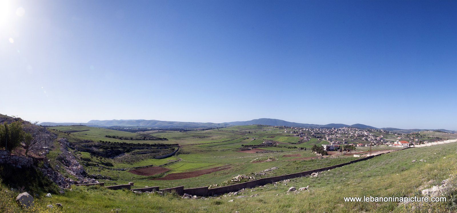 Green Fields and Panorama - Spring 2018 (Yaroun, South Lebanon)