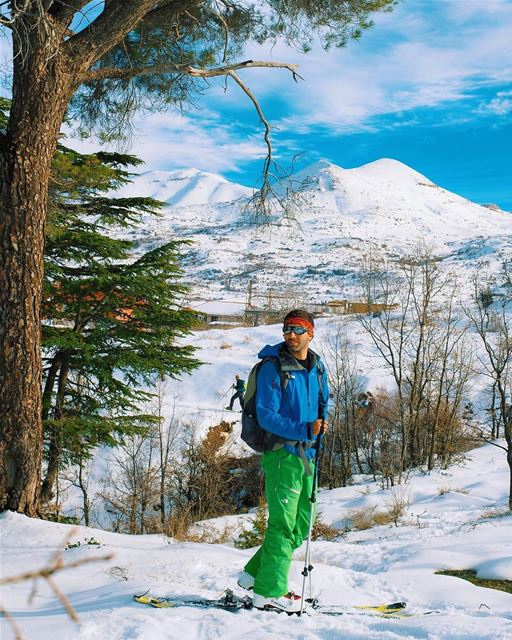 Happy day ⛷📸by @anthonyatallah (Beirut, Lebanon)