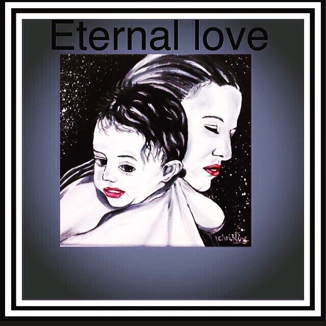 Happy Mother's Day 🇬🇧Eternal Love ❤️❤️❤️ art oilpainting fineart...