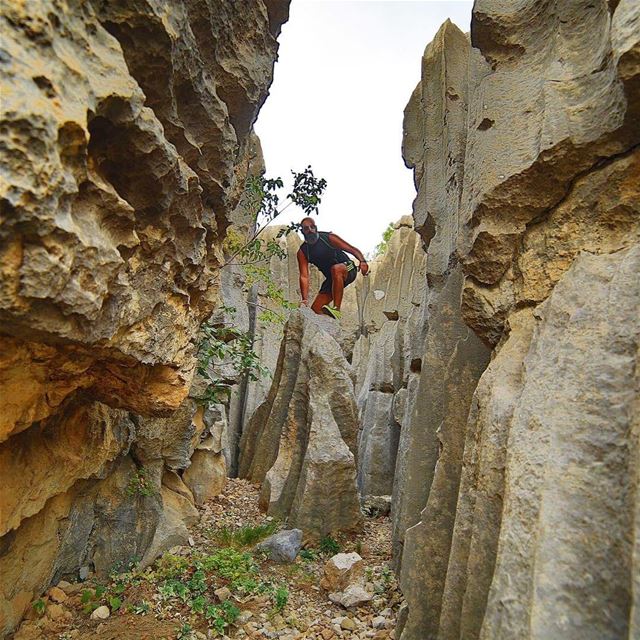 Hello!😁  me  climbing  grandmoment2017  igers  lebanon  faqra  rocks ...