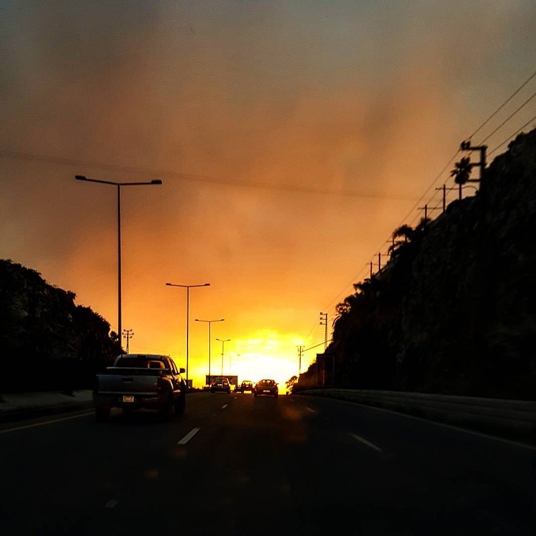 Highway to hell 🌅. mycountrylebanon mylebanon spring Lebanon...