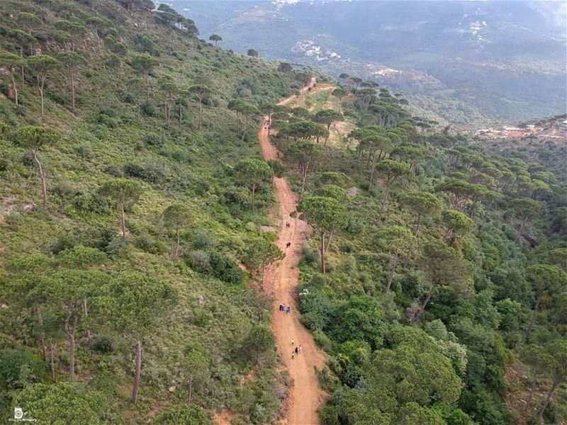  hike trial naturewalk flybywissamalhoury aerialphotography hiking... (Mount Lebanon Governorate)