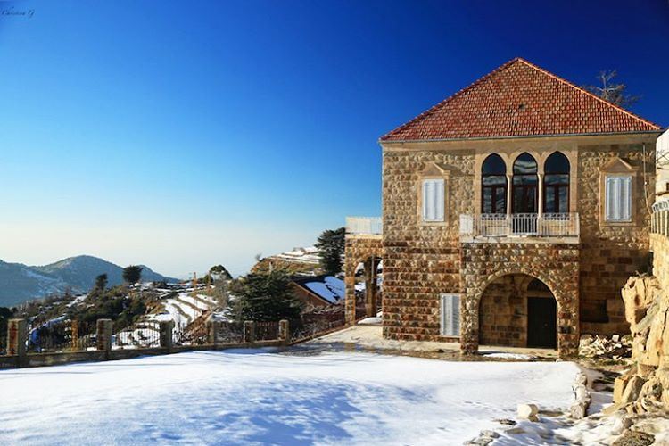  house  beautiful  architecture  heritage  oldlebanesehouses ... (Hadeth El Joubbe, Liban-Nord, Lebanon)