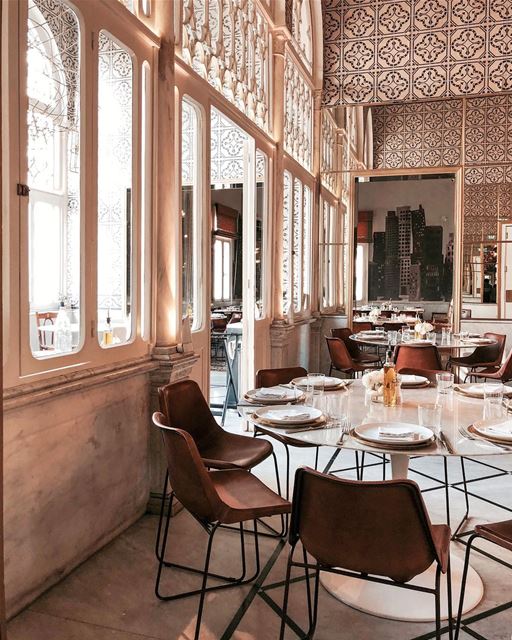 How about lunch here?  Beirut interior iamatraveler..... vsco... (Liza)