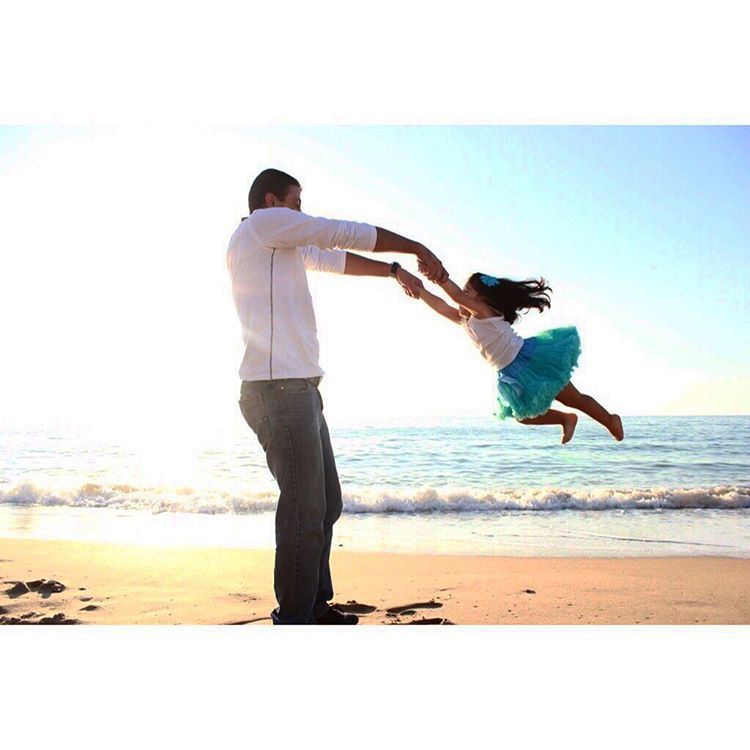 I will hold you forever💙💙  photoshoot  photosession  dadanddaughter ... (Beirut, Lebanon)