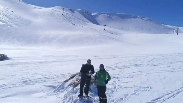 🎬 In the middle of nowhere... @tarekmoghabghabHave a great White Weekend... (Mzaar 2400m)