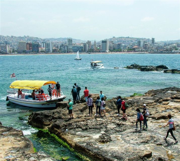 Into the blue Saida <a  (Saïda, Al Janub, Lebanon)