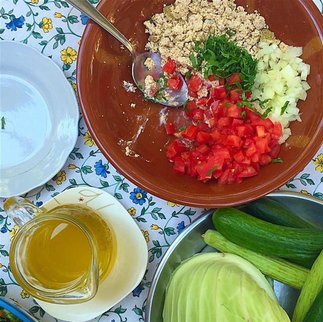 It's Sunday;so...Chanklich!......... homemade  cheese  lebanese ... (Beirut, Lebanon)