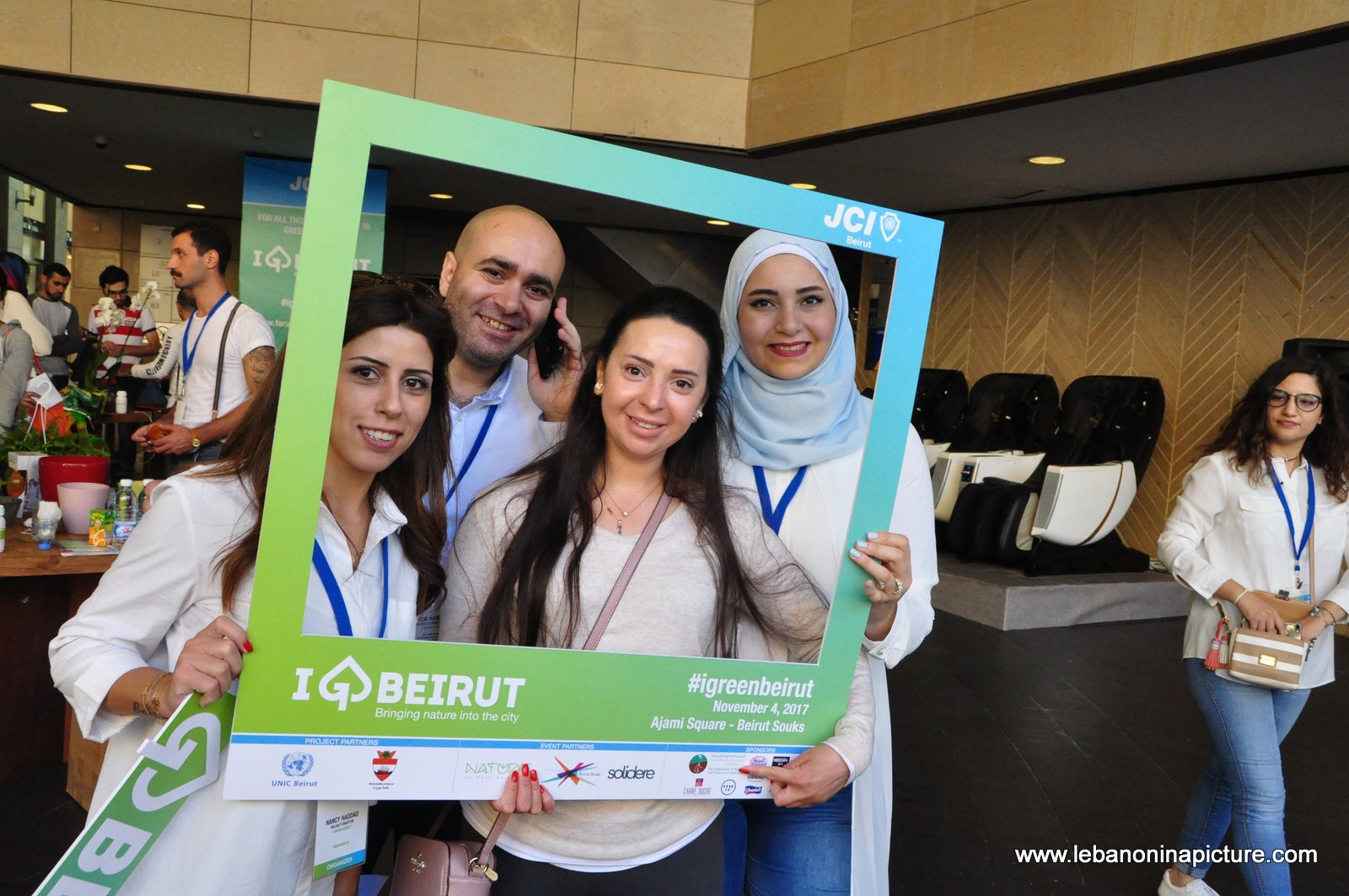 JCI Lebanon's I Green Beirut Event Pictures from Beirut Souks