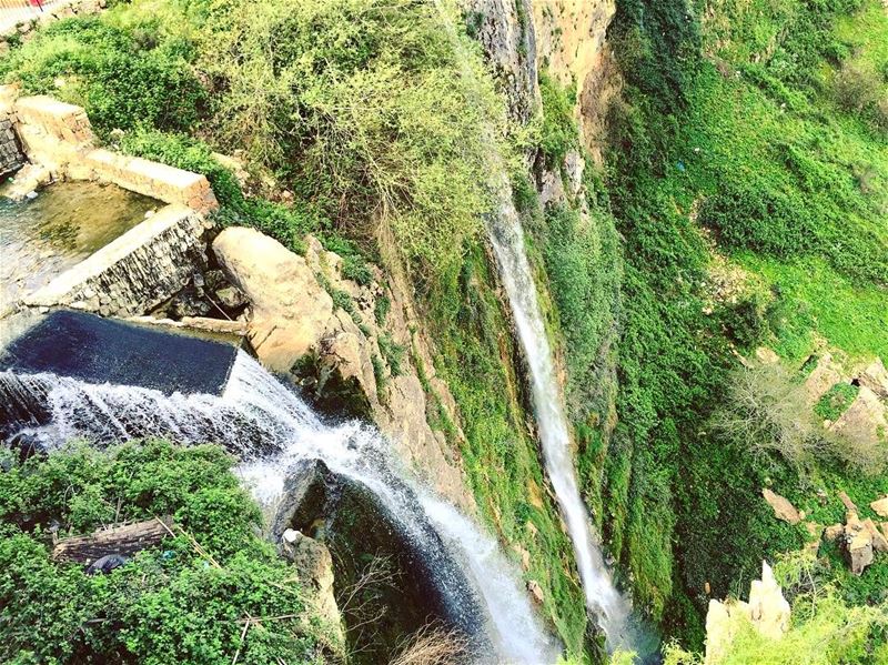 Jezzine, Lebanon  waterfall  nature🍃 (Jezzîne, Al Janub, Lebanon)