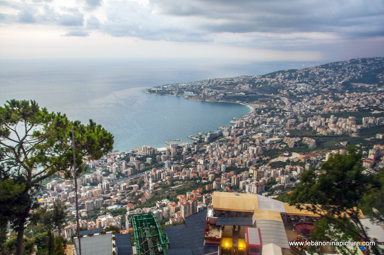 Jounieh Bay Just Before the Sun Went to Sleep