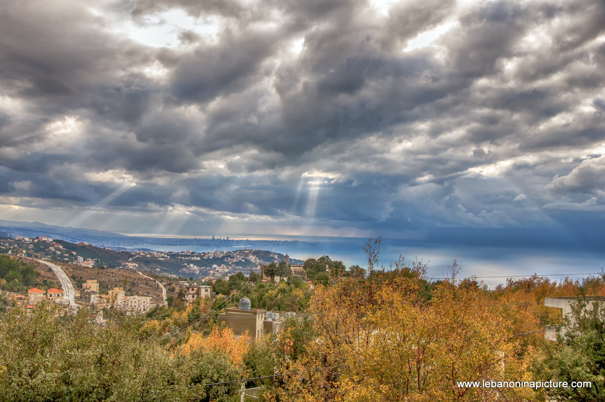 Jounieh, Beirut Under the Rays of Light (Zaaitra, Lebanon)