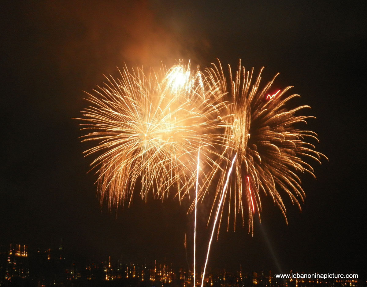 Jounieh Fireworks Summer 2011