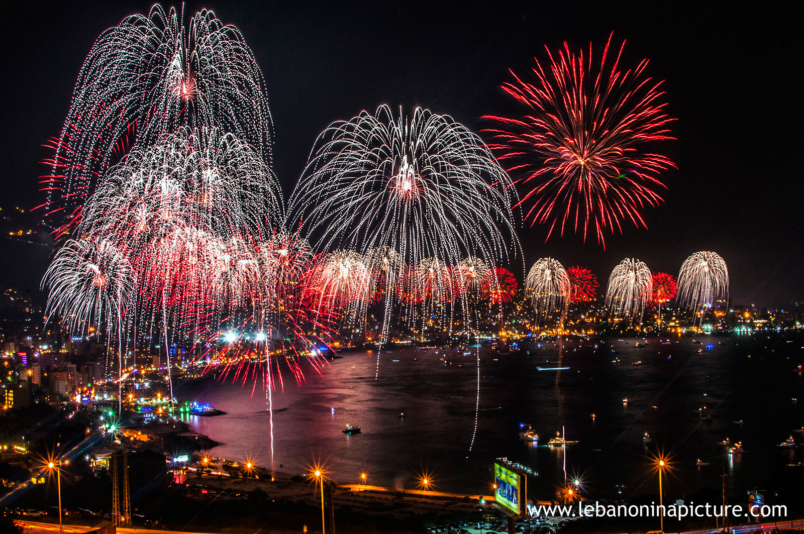 Jounieh Fireworks Summer 2014