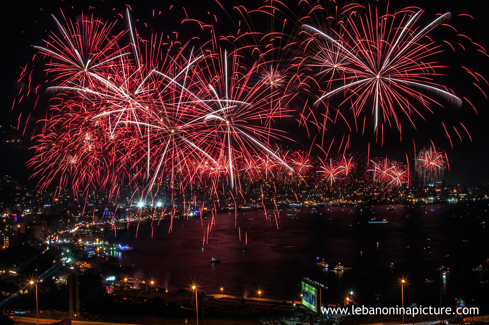 Jounieh Fireworks Summer 2014