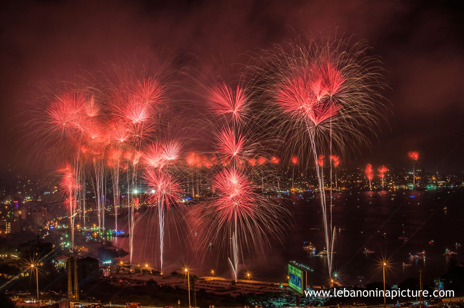 Jounieh Fireworks Summer 2014