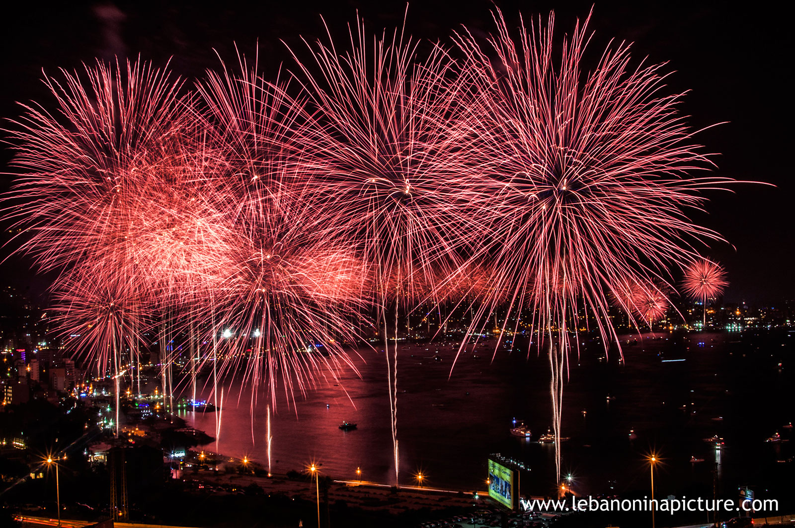 Jounieh Fireworks Summer 2014