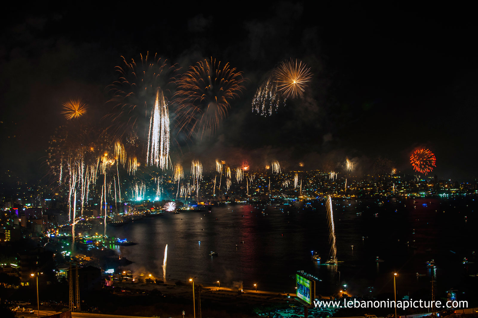 Jounieh Fireworks Summer 2014