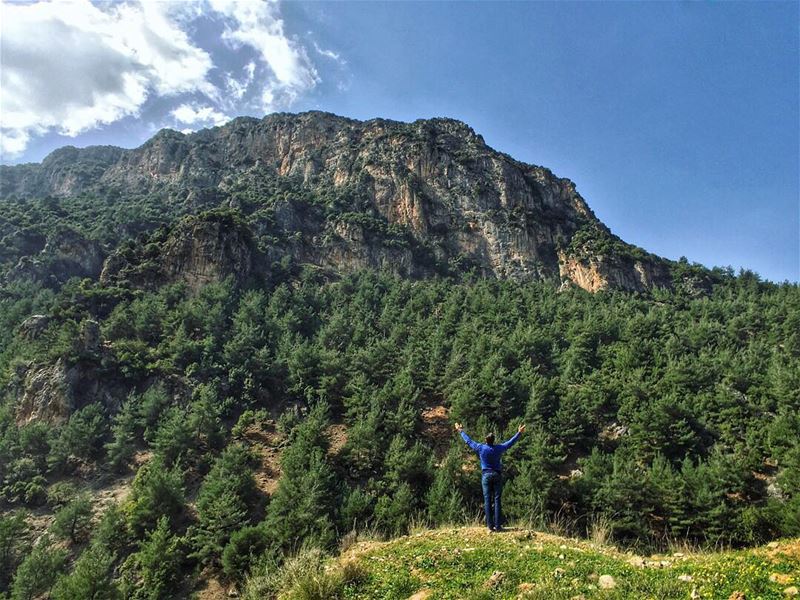 Just living is not enough... one must have sunshine, freedom, and a little... (Kadisha Valley)