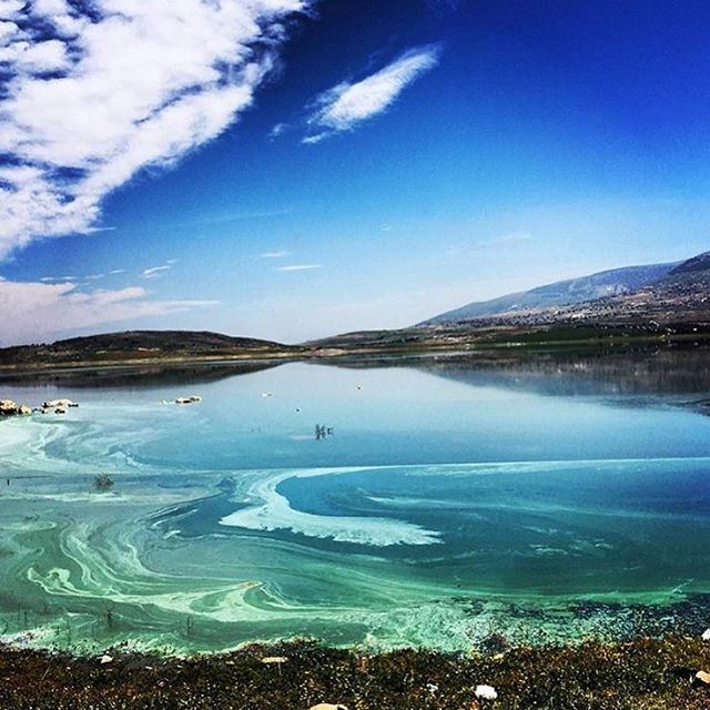 Karaoun Lake 😍😍