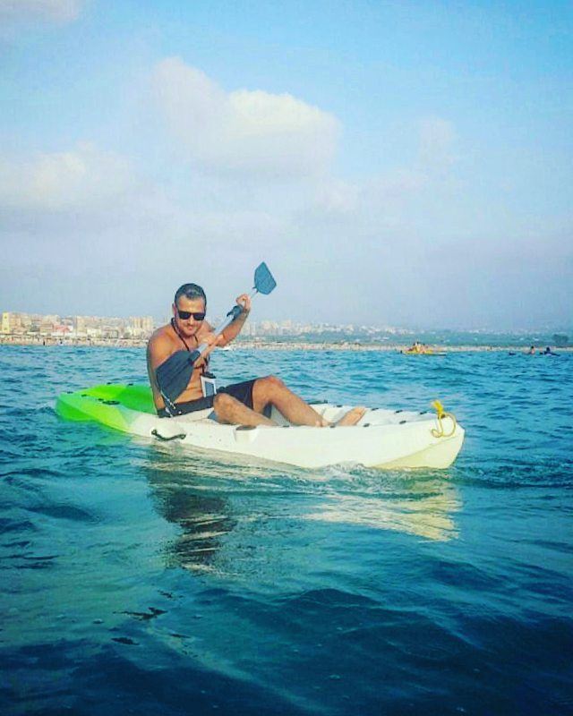  kayak  kayaking  beach  summer  tyre  southlebanon  fun  lebanon ... (Sour Beach)