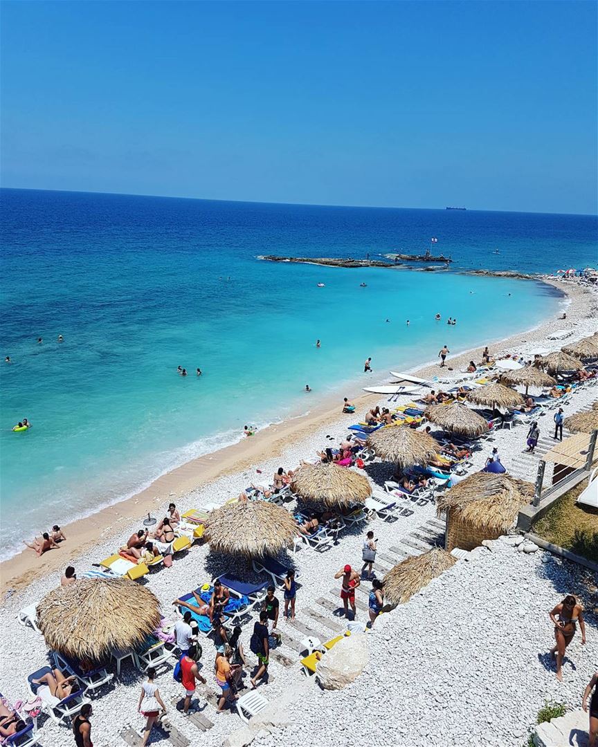 La vie en bleu! loves_lebanon  super_lebanon   ig_lebanon ... (Loco Beach Resort)