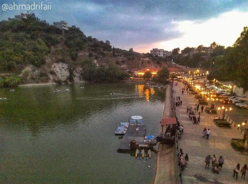  lake lakeside sunset sunset_vision naturephotography livelovezgharta... (Zgharta District)