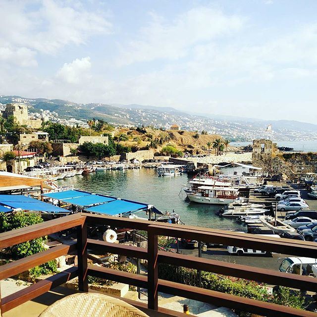 Le port de Byblos...