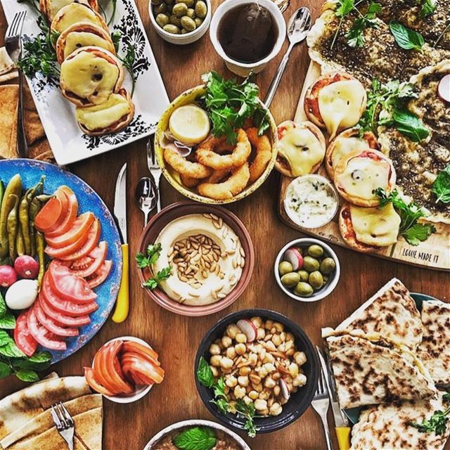 Lebanese dinner.  travel  lebanon  tourism  food ...