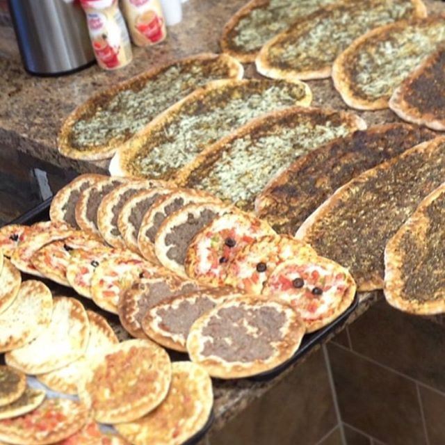 Lebanese display for the breakfast!!!